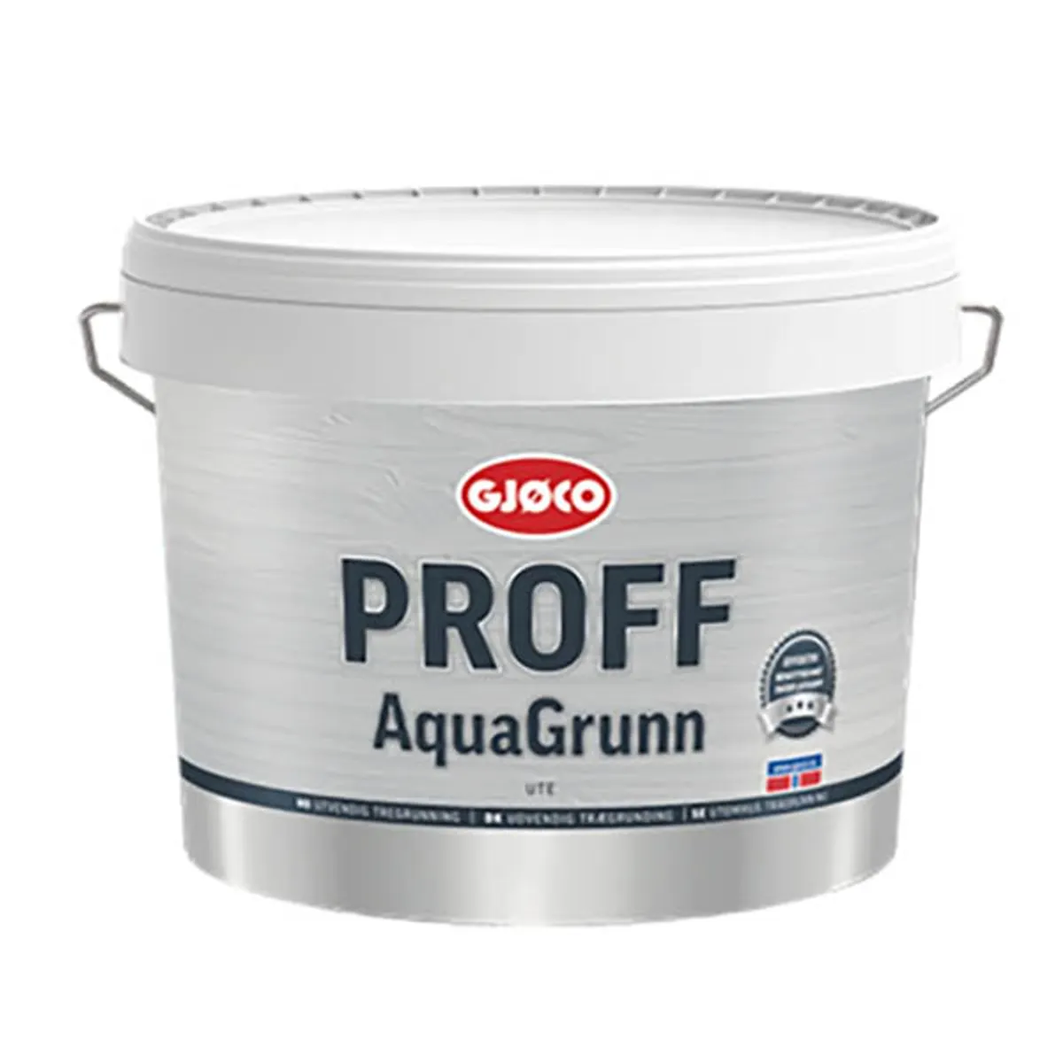 Gjøco proff aquagrunder - hvid pigmenter... 9 liter