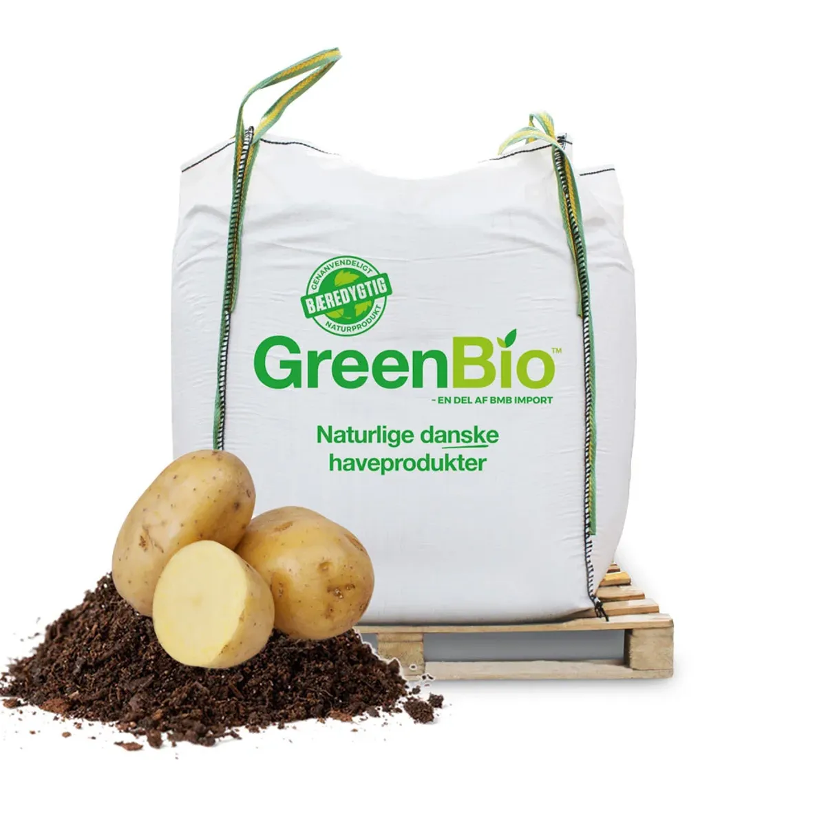 GreenBio Kartoffelmuld - 1000 liter