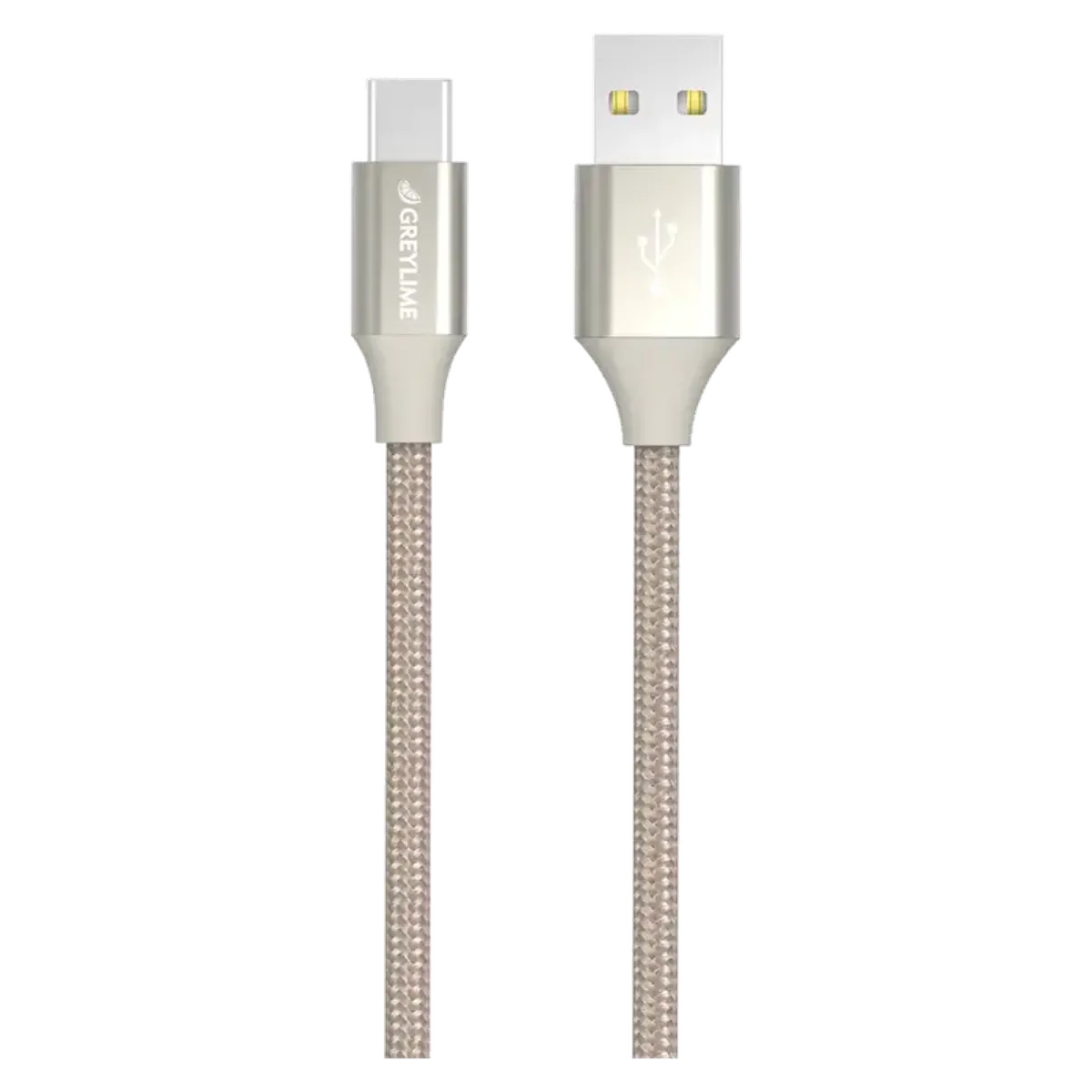 GreyLime USB til USB-C kabel, beige, 2 m