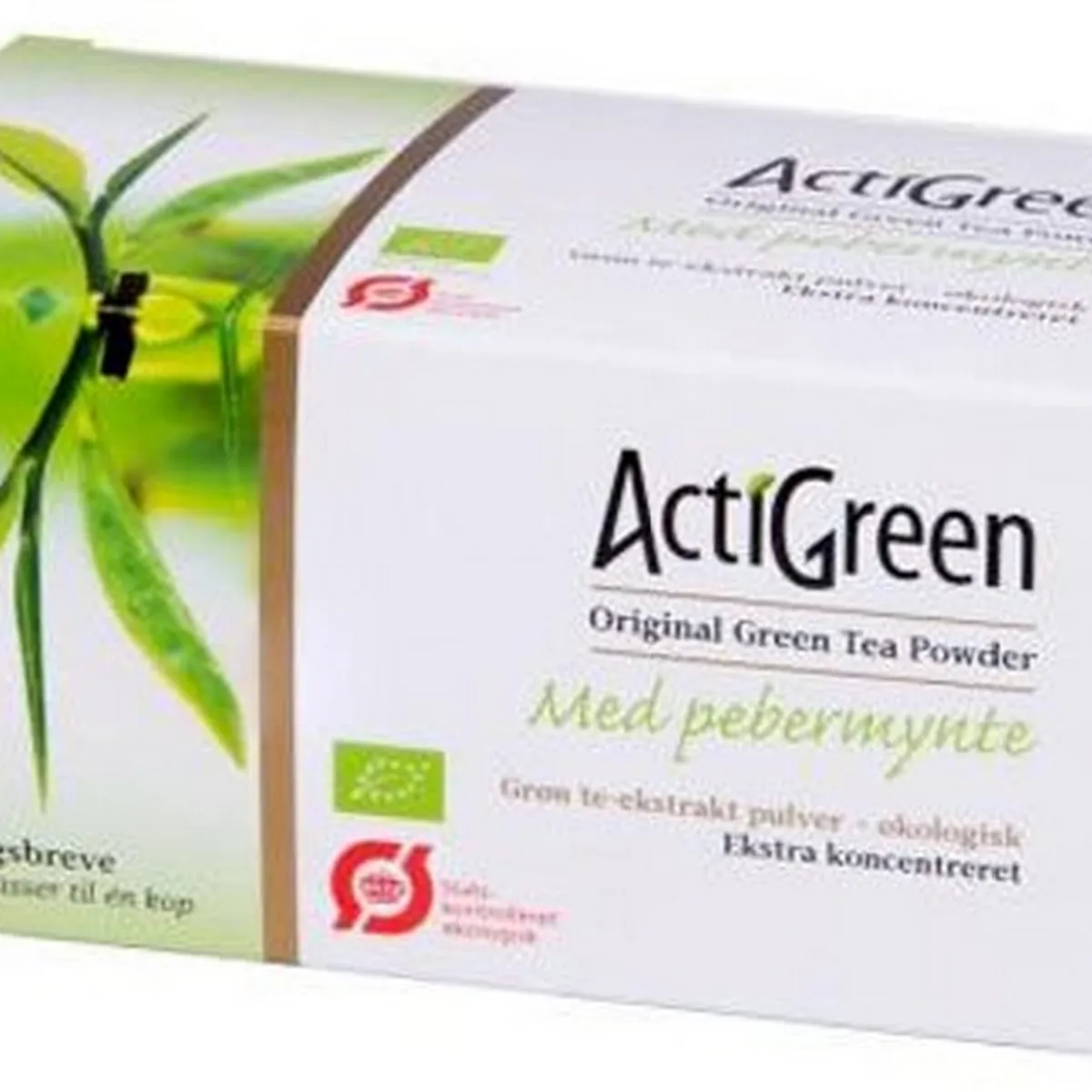 Grøn te m. pebermynte ActiGreen, 40br.