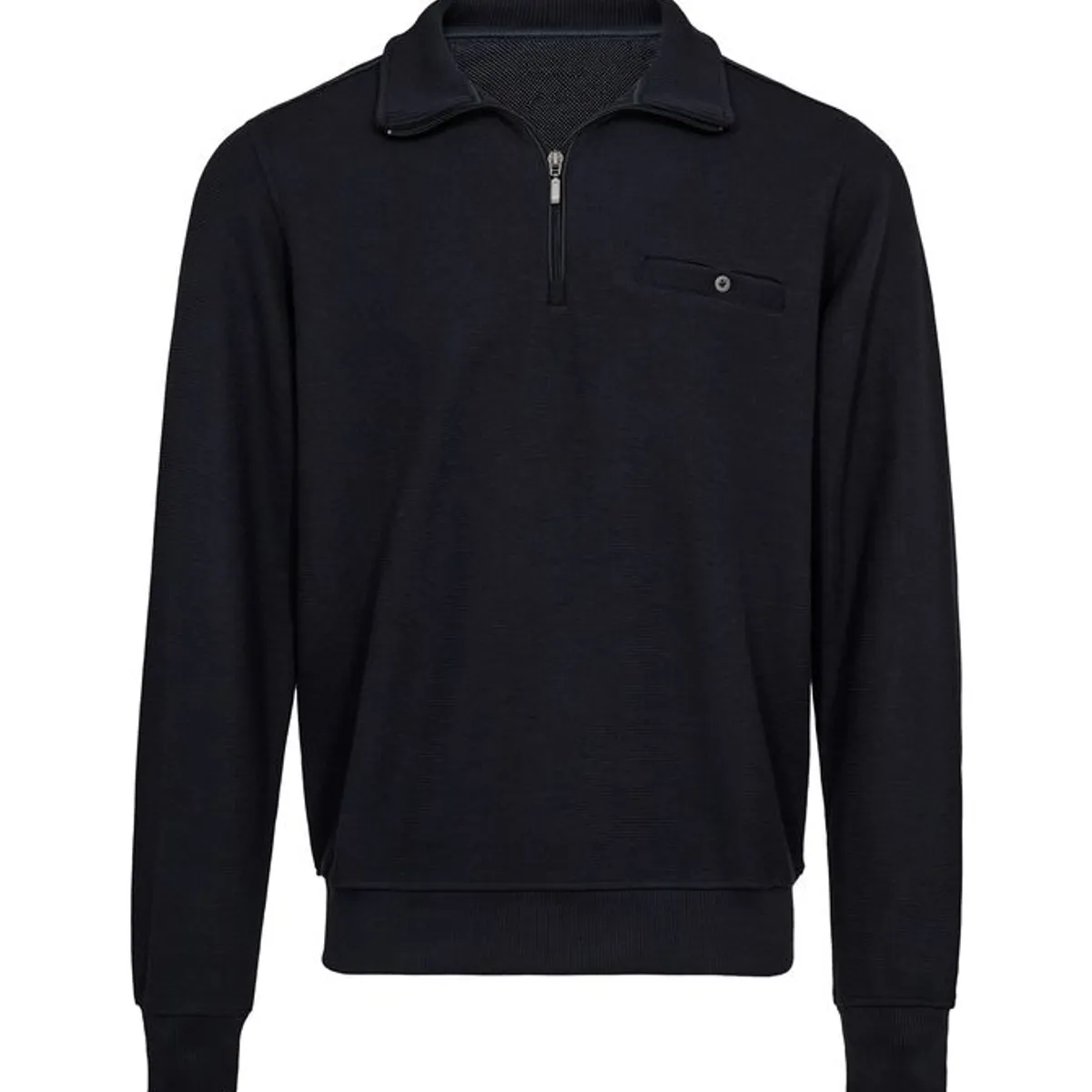 Half zip striktrøje