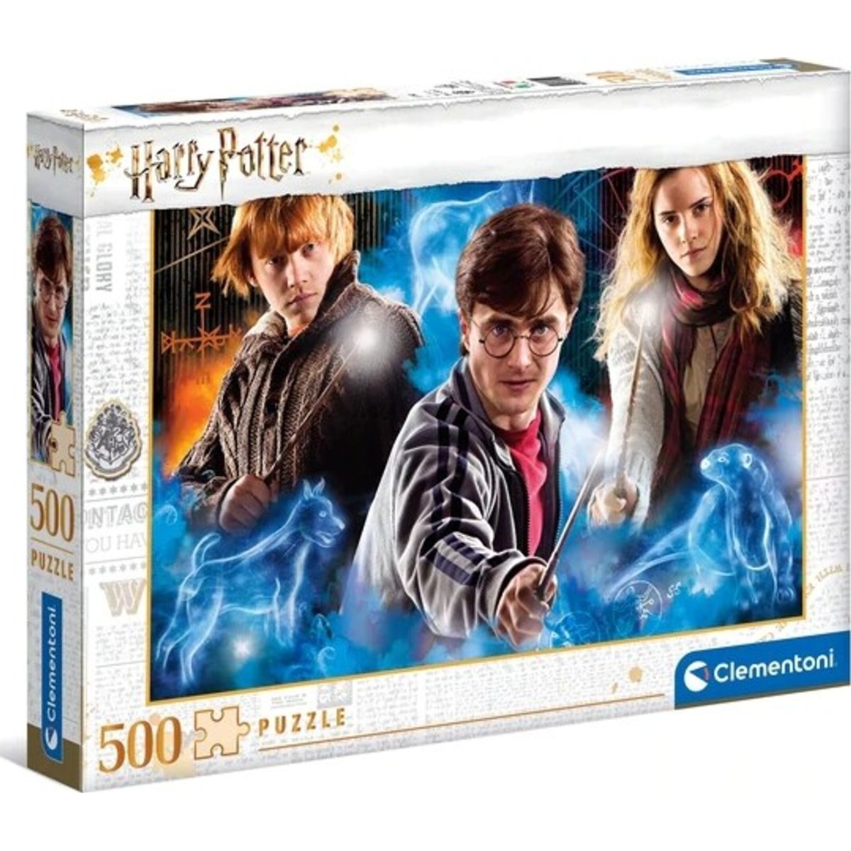 Harry Potter Puslespil - High Quality - 500 Brikker - Clementoni