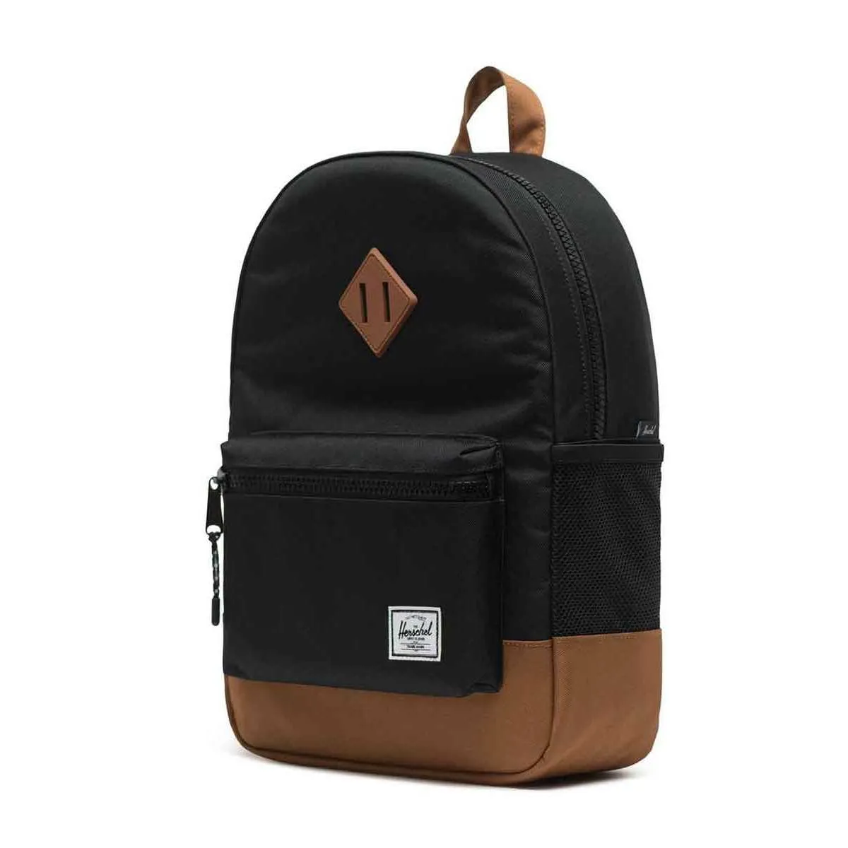 Herschel Heritage Rygsæk Youth Black Sadle Brown 16L