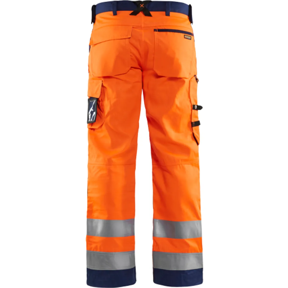 HIGH-VIS BUKS ORANGE/MARINEBLÅ