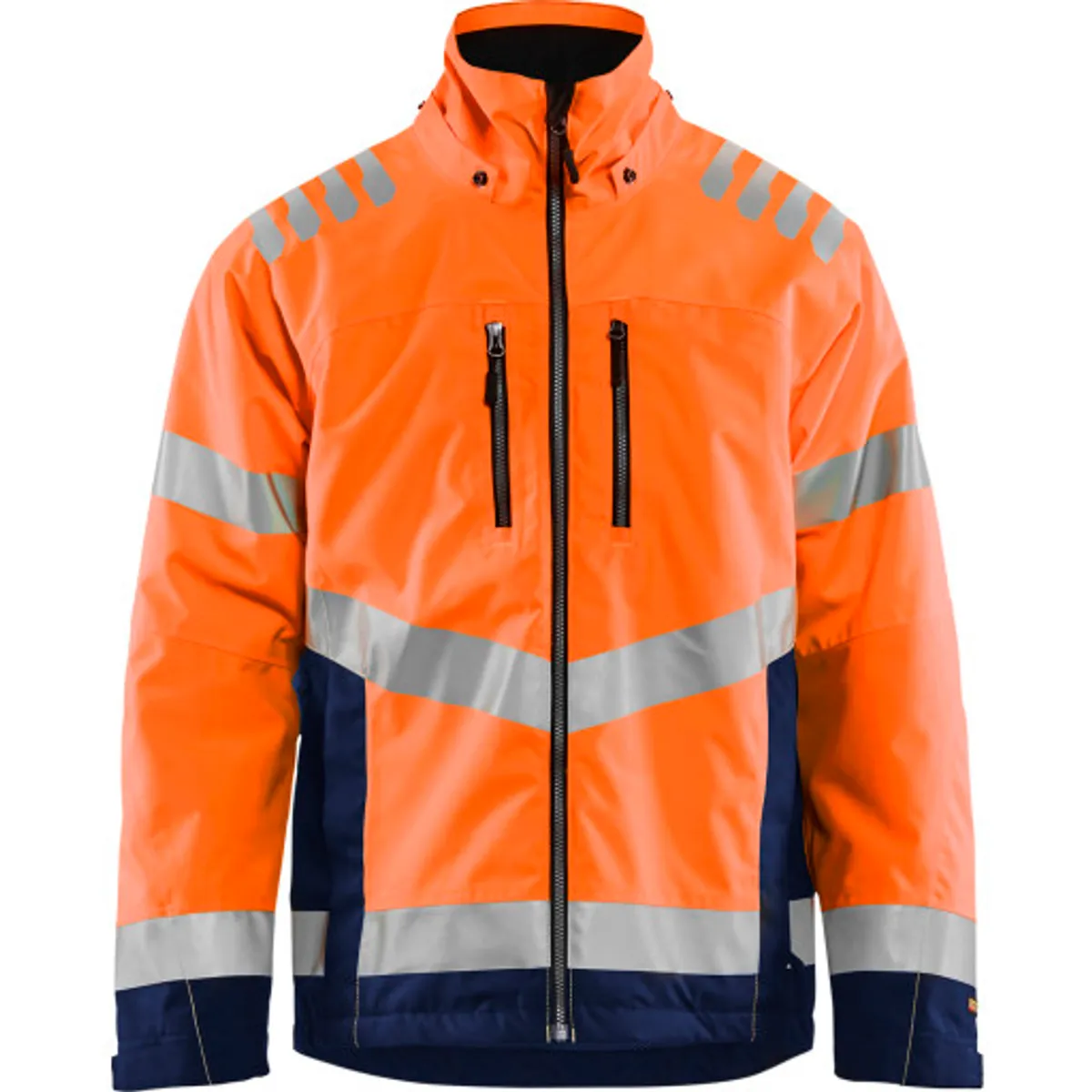 HIGH VIS ORANGE/MARINEBLÅ M