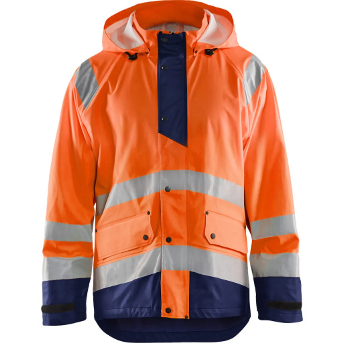 HIGH VIS REGNJAKKE LEVEL 1 HIG