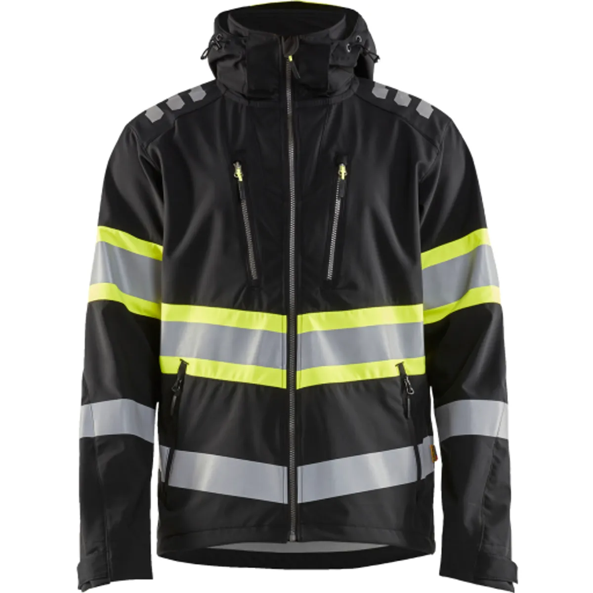 HIGH VIS SOFTSHELL JAKKE SORT/