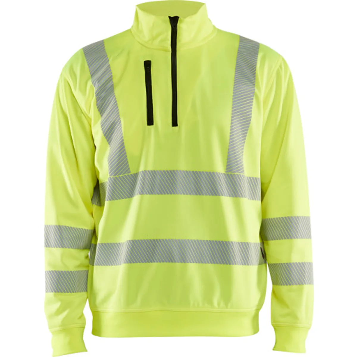 HIGH VIS SWEATSHIRT HALF ZIP