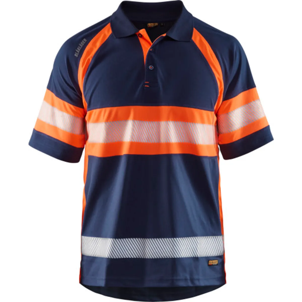 HIGH VIS UV POLOSHIRT MARINEBL