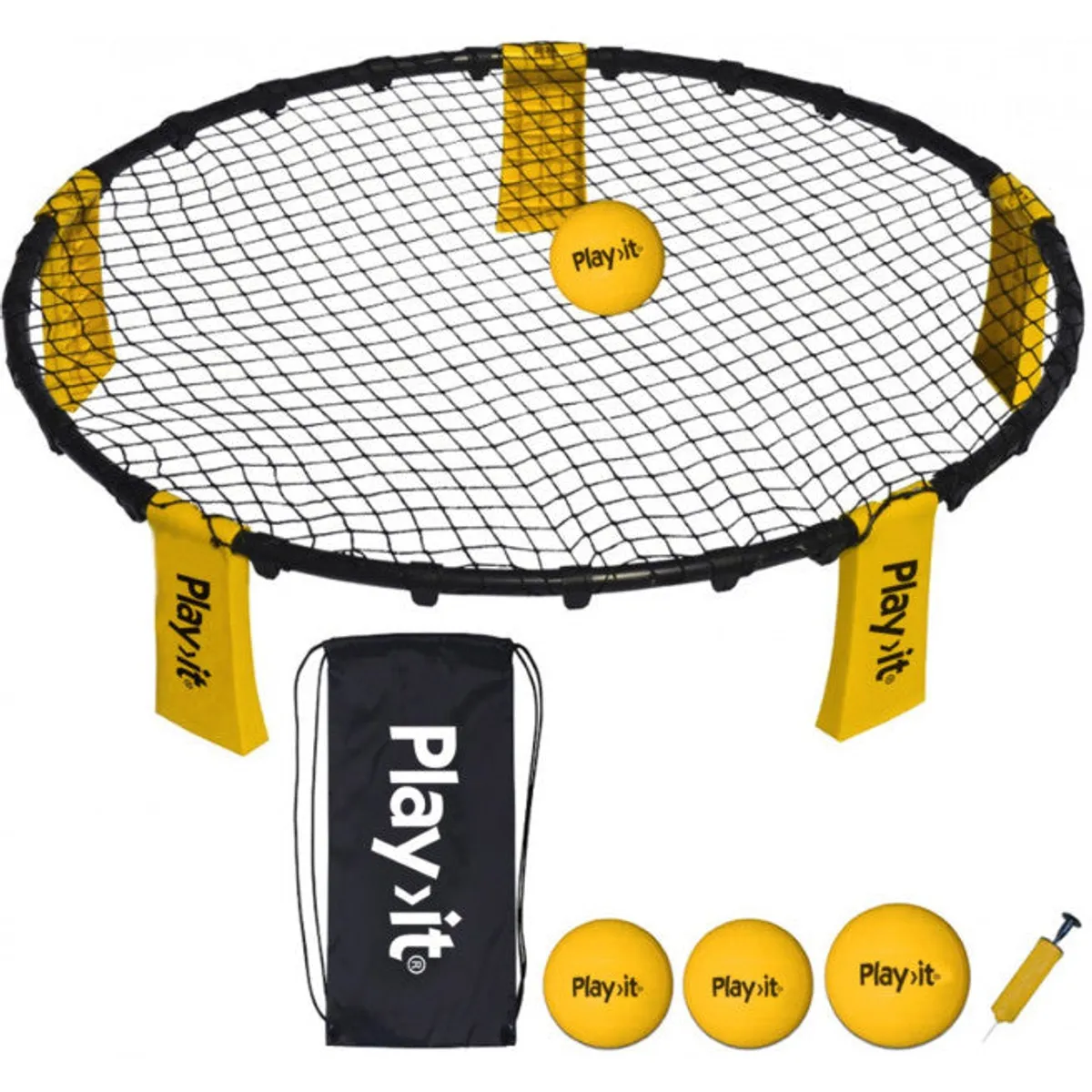 Home>it - Bounceball/spikeball med 3 bolde