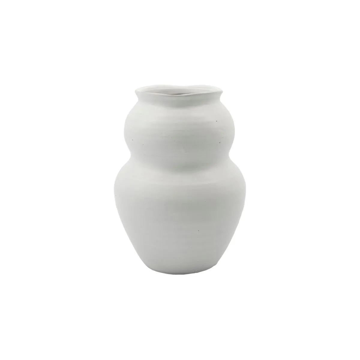 House Doctor Vase, Juno, Hvid