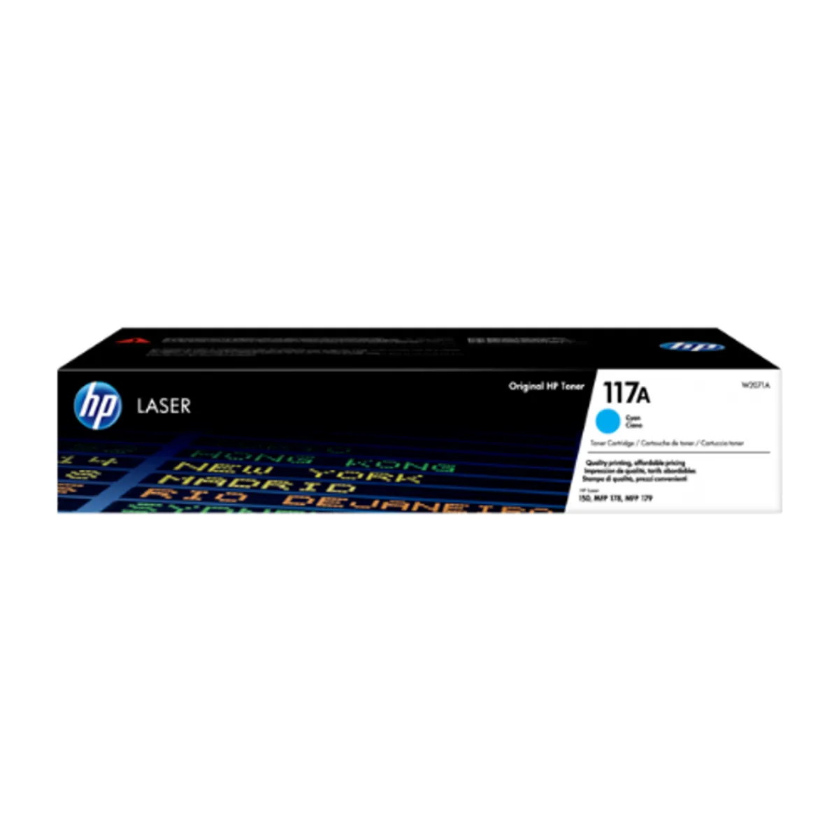 HP 117a Toner W2071a Cyan