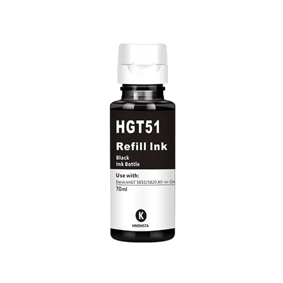 HP GT52 Sort refill 90ml M0H57AE alternativ