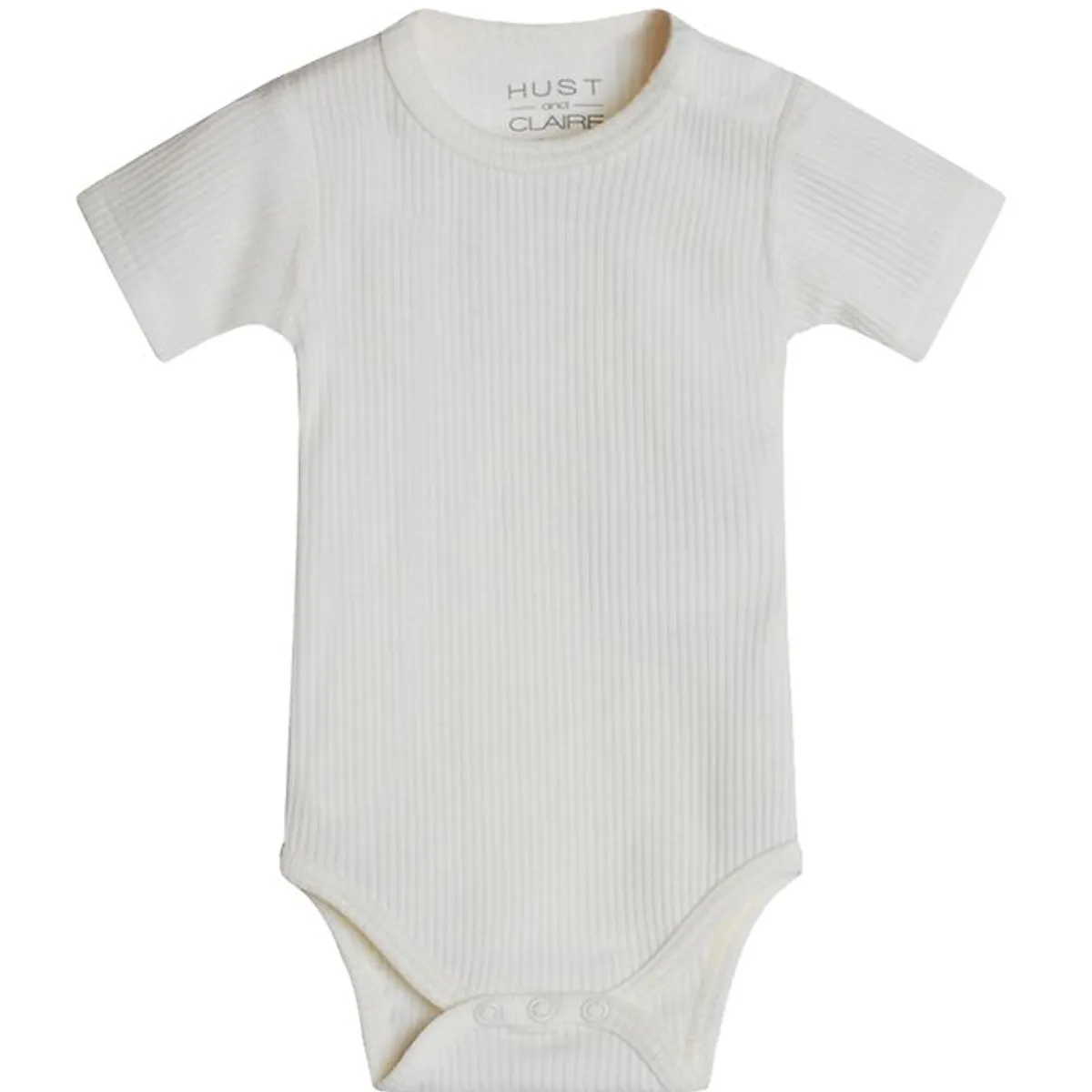 Hust and Claire Body k/æ - Bet - Rib - Uld - Off White