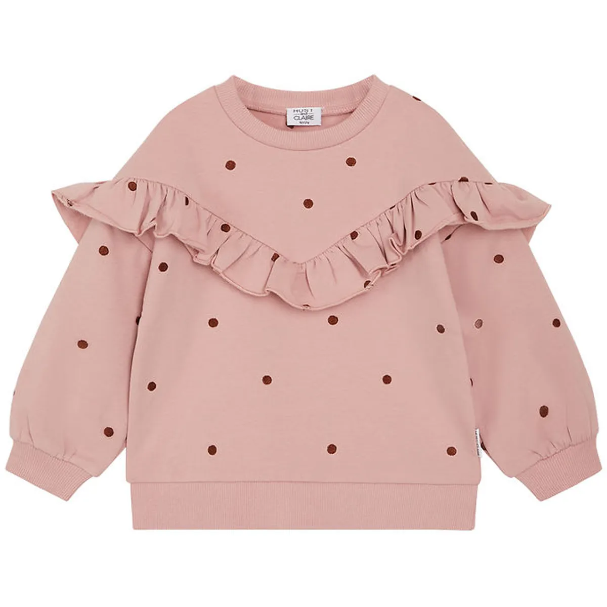 Hust and Claire Sweatshirt - Sicilia - Dusty Rose m. Prikker