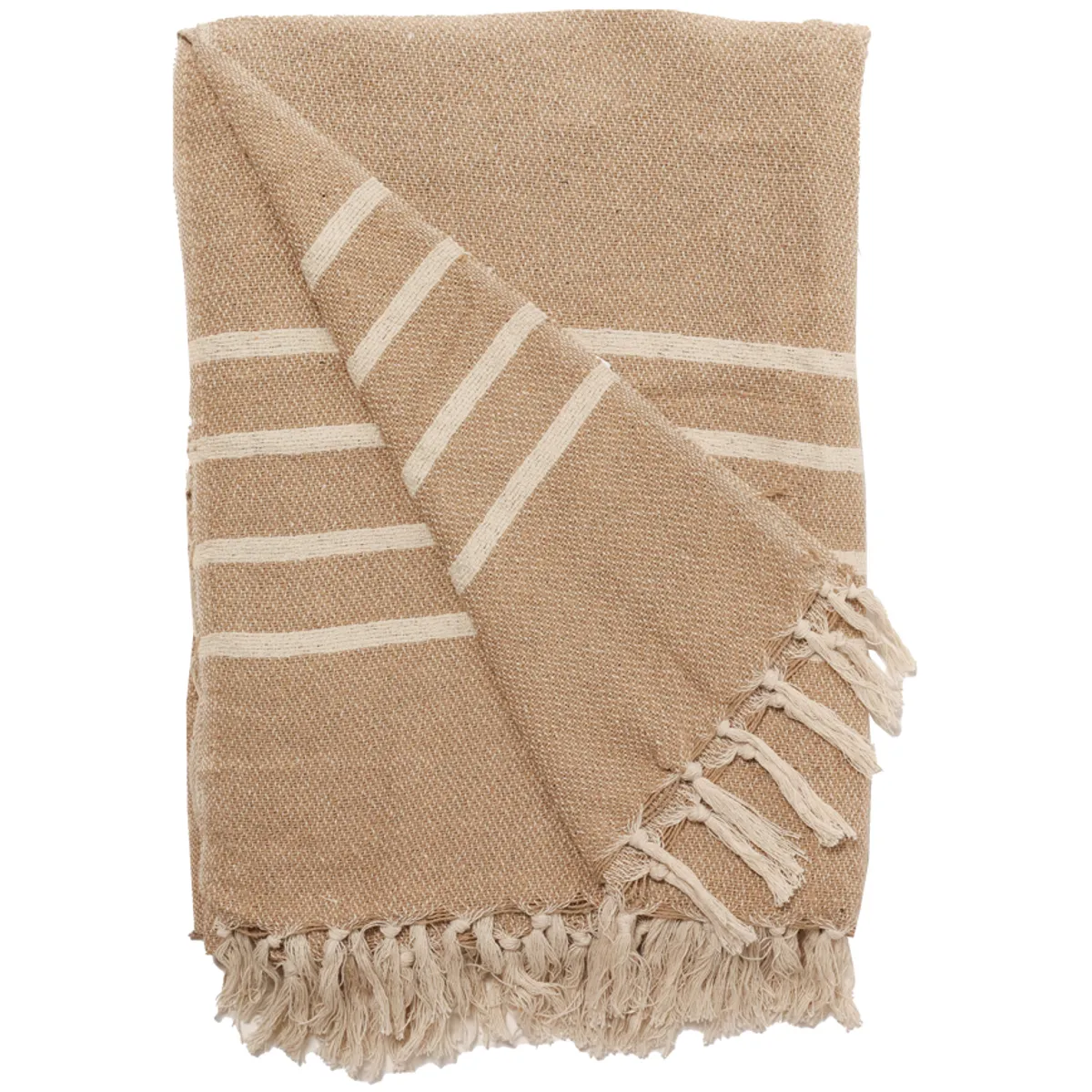 HYGGE PLAID BEIGE/NATUR