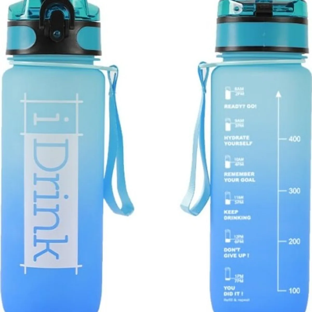 I-drink - Tritan Bottle - 750 Ml. Light Blue And Blue