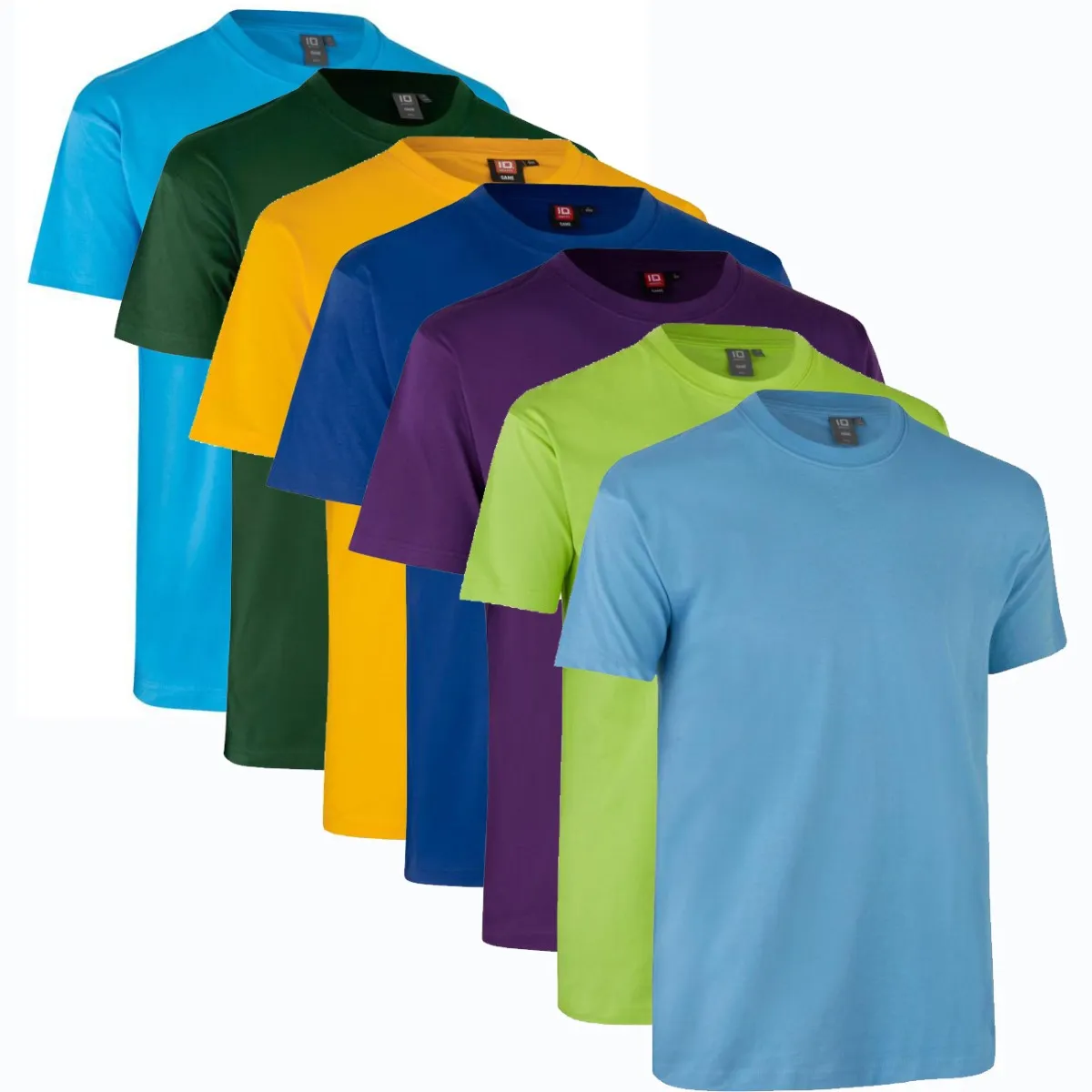 ID 0500 GAME® T-shirt / Klassisk T-shirt med rund hals-grå melange-M