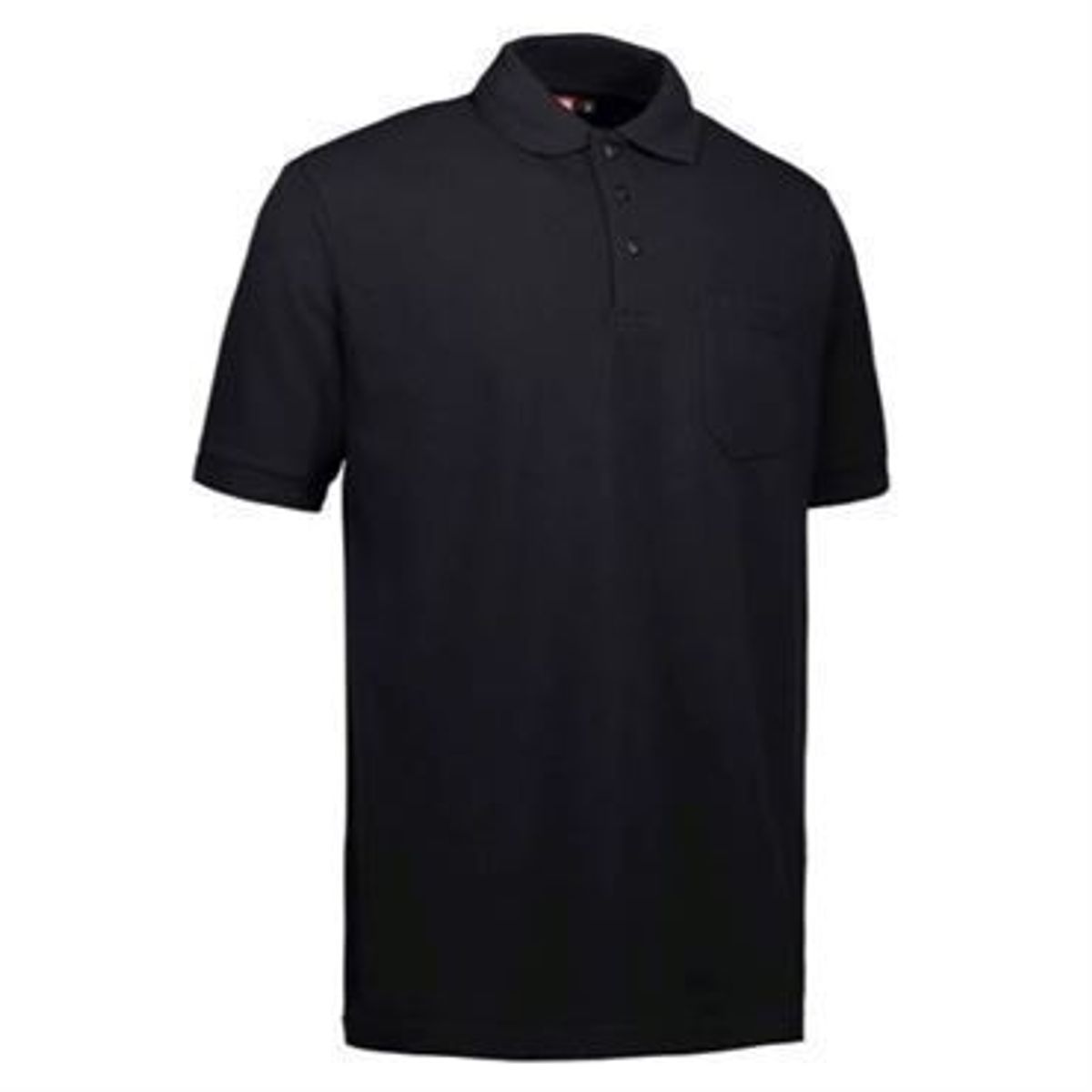 Id Pro Wear Polo Med Brystlomme 0320 Sort-2xl