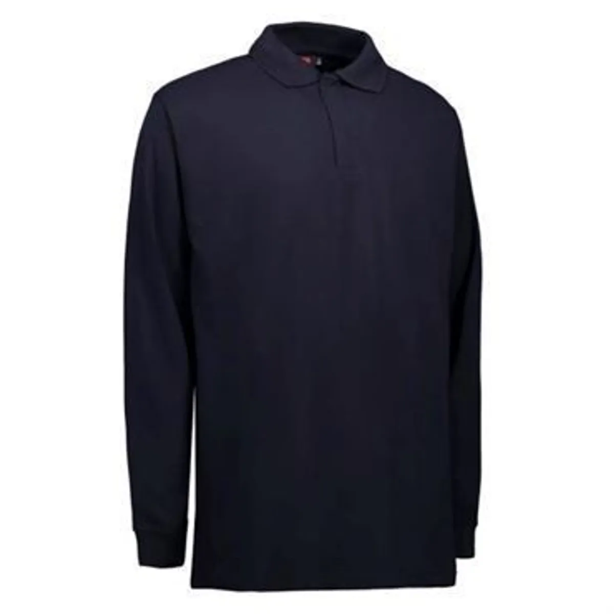 Id Pro Wear Polo Med Lange Ærmer 0336 Navy-4xl