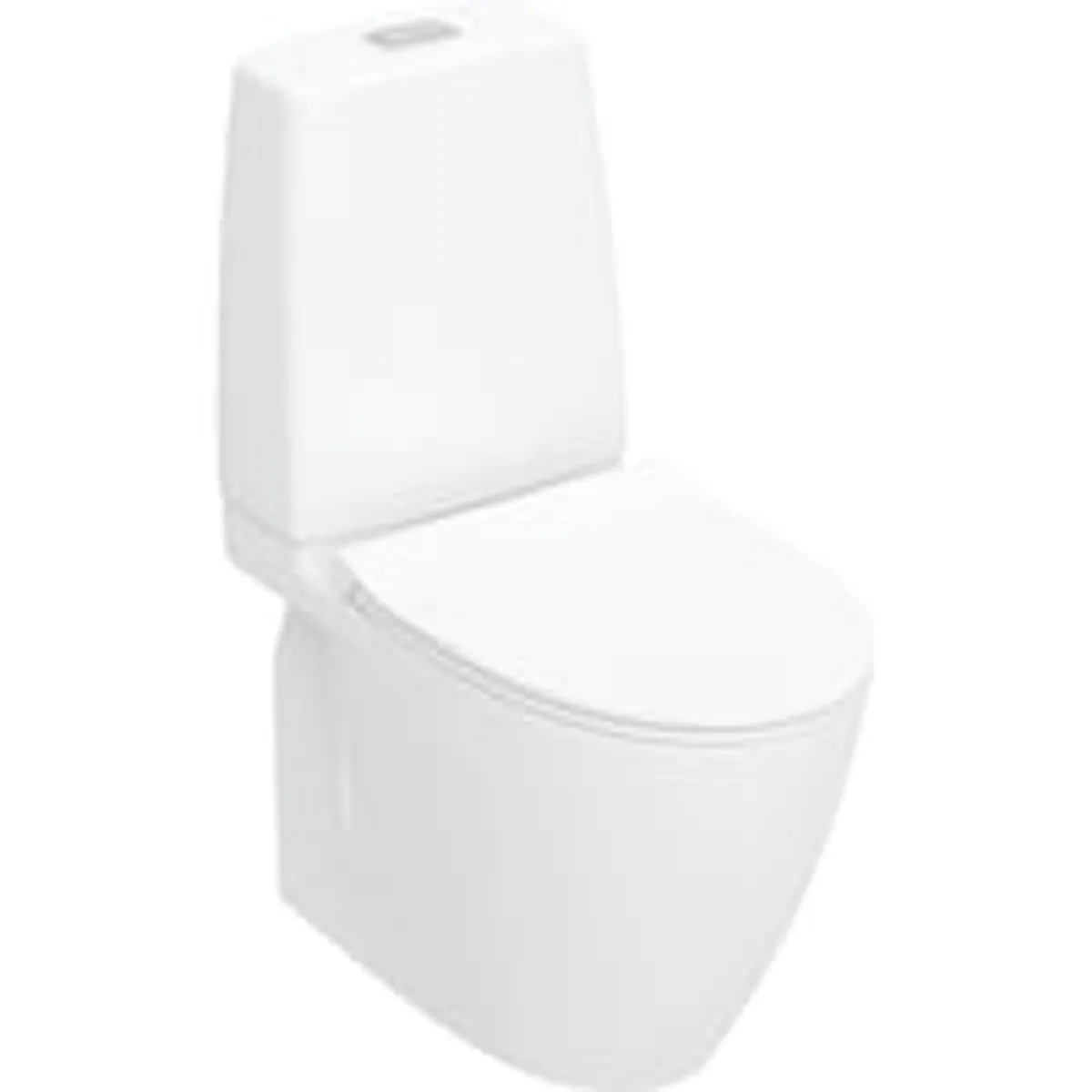 If Spira Art 2.0 gulvstende toilet inkl. softclose toiletsde, S-ls