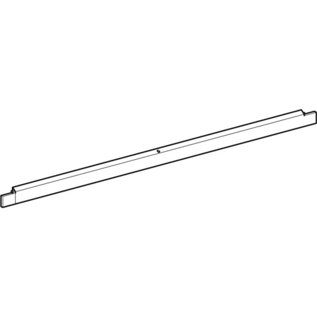 Ifö Solid bundprofil VS 120 kpl hvid