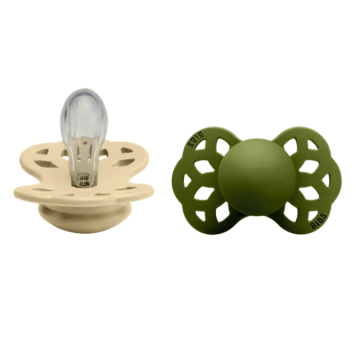 Infinity 2 pk Silicone Symmetric Size 1 Ivory/Sage