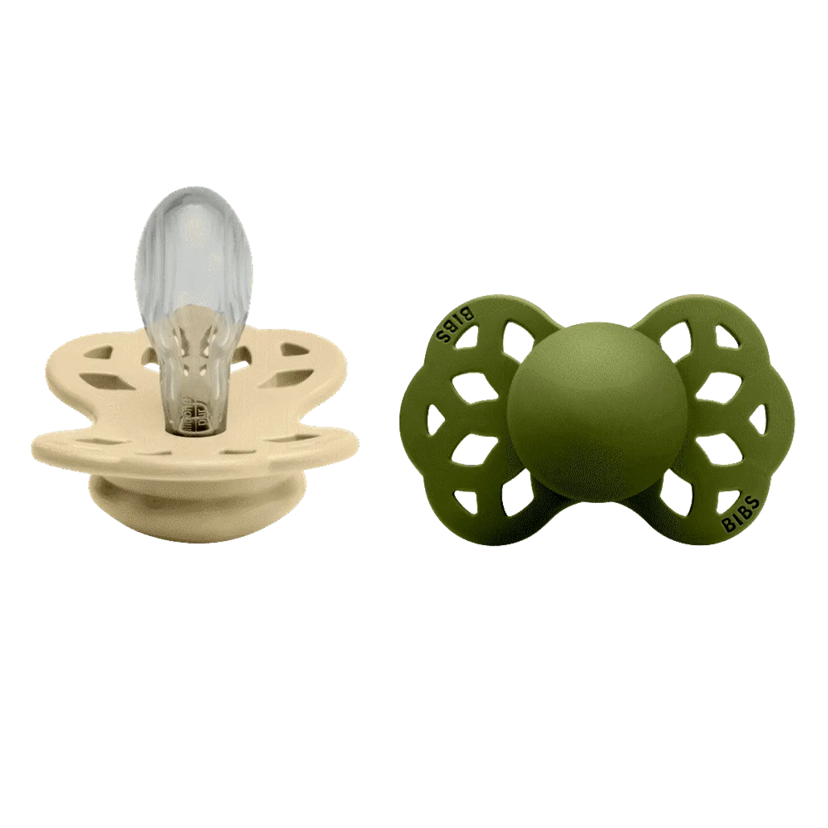 Infinity 2 pk Silicone Symmetrical Size 2 Ivory/Sage