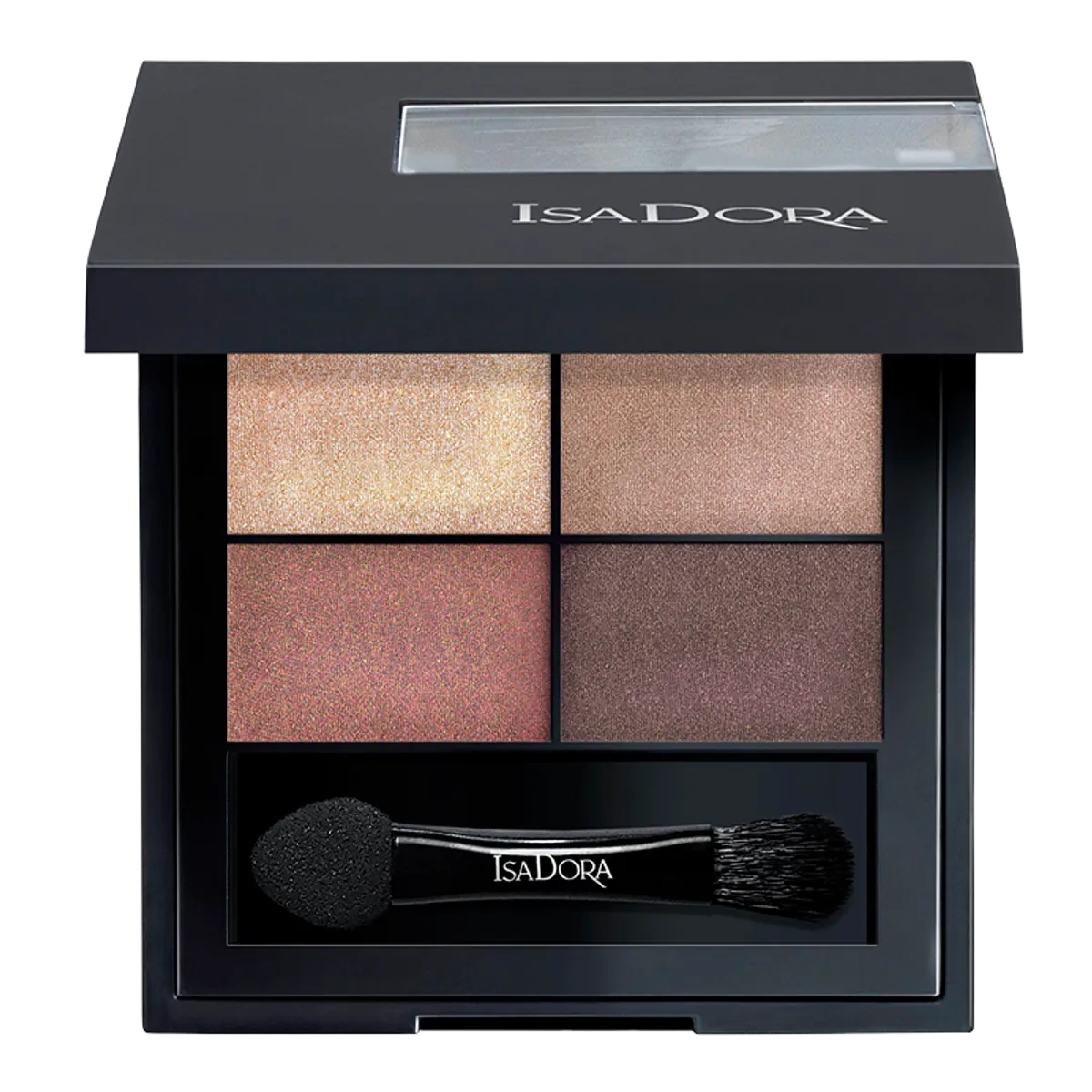 IsaDora Eyeshadow Quartet 10 Boho Browns (3.5 g)