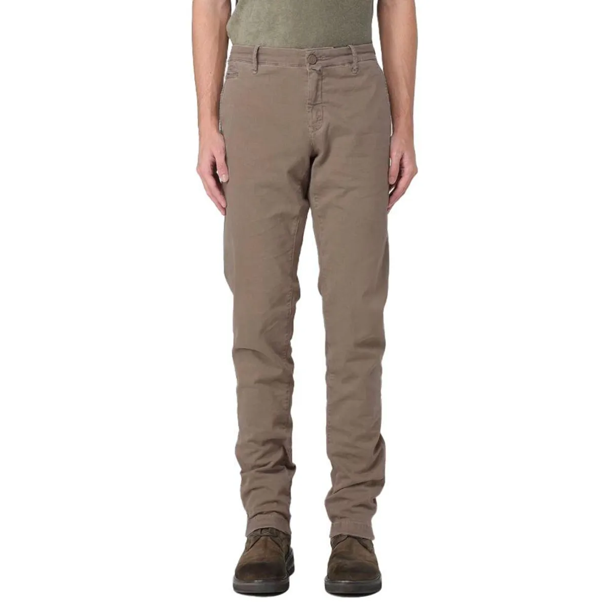 Jacob cohÃ«n Brown Cotton Jeans & Pants