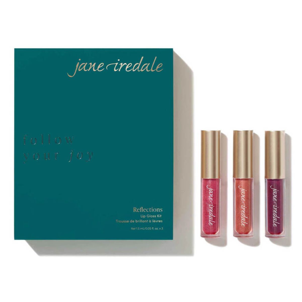 Jane Iredale Reflections Lip Gloss Kit, 3stk.