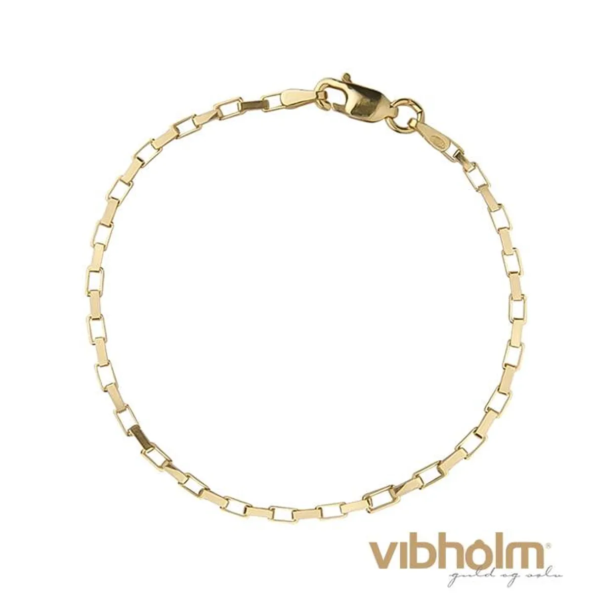 Jeberg Jewellery - Lucy Armbånd 4530-gold Forgyldt sterlingsølv