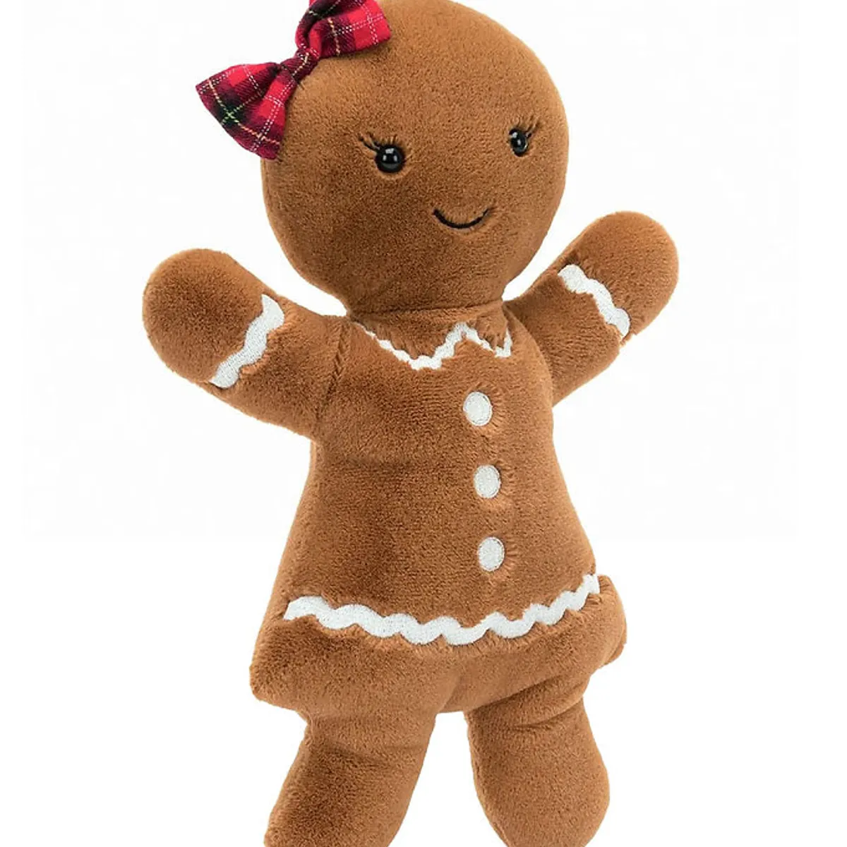 Jellycat Bamse - Large - 33x18 cm - Jolly Gingerbread Ruby