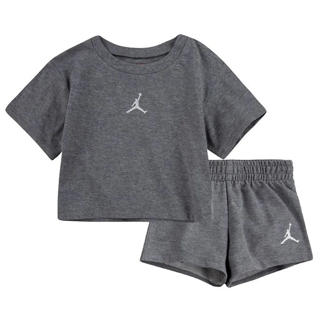 Jordan T-shirt/Shorts - Essentiel - Gråmeleret