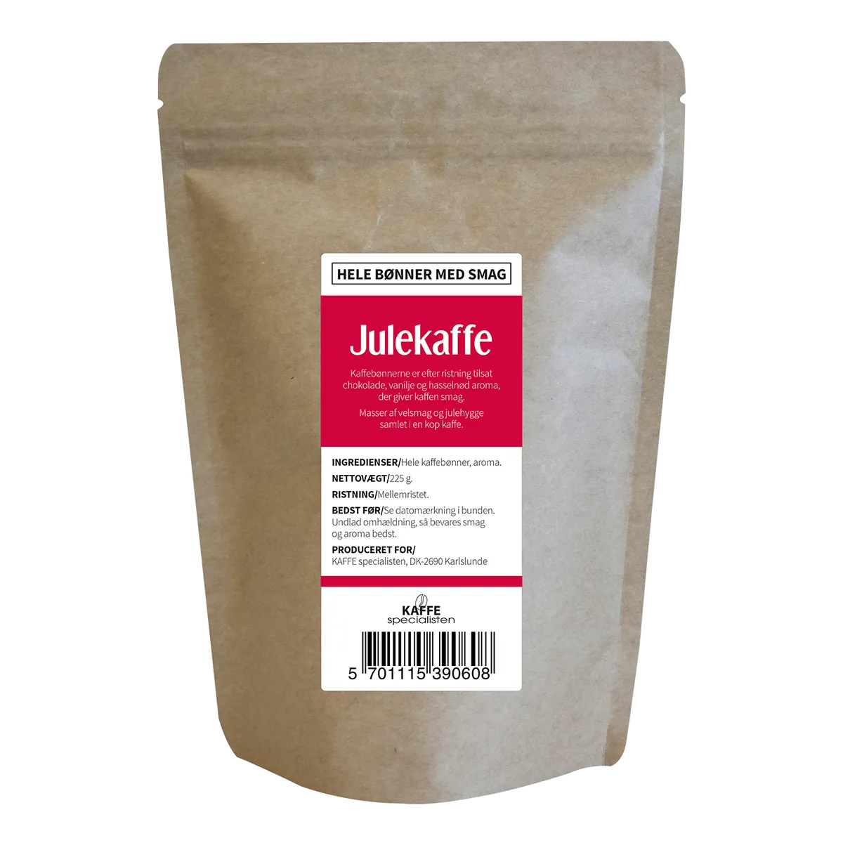 Jule-Kaffe Hele bønner 225g