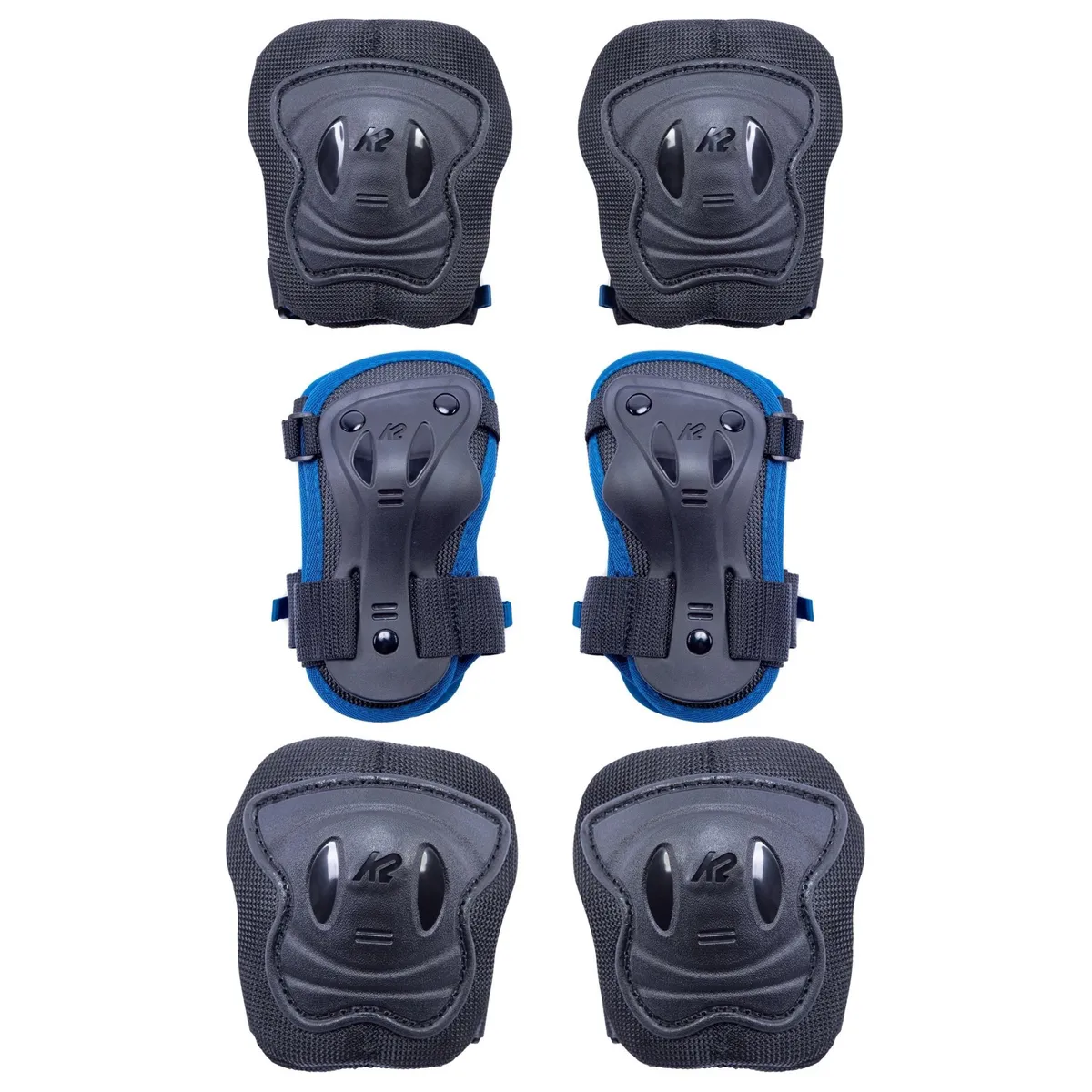 K2 Raider Pro Pad Set, beskyttelsessæt, junior, sort