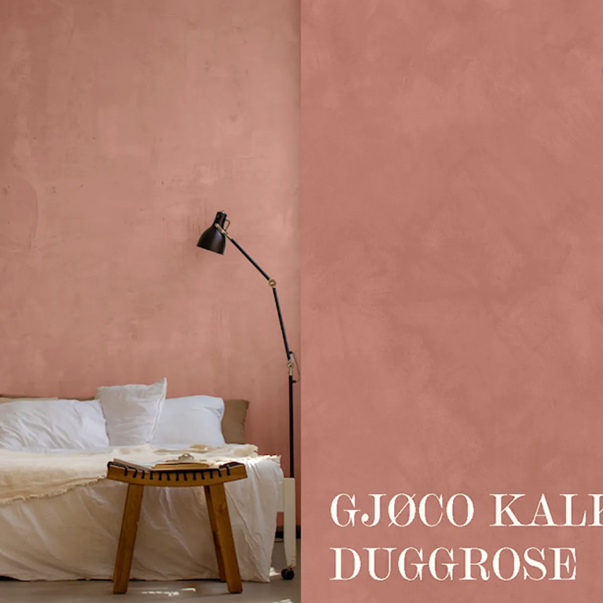 Kalkmaling 406 Duggrose 0,68 l