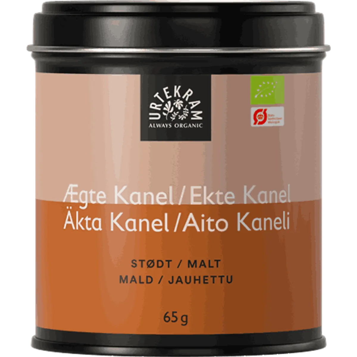 Kanel stødt Økologisk Urtekram - 65 gram