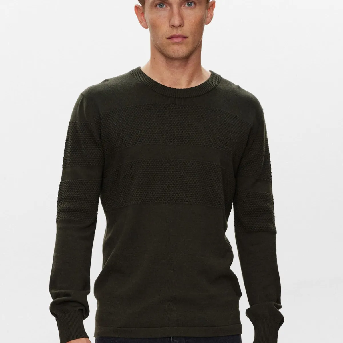 Kantt Pullover Okker 223223