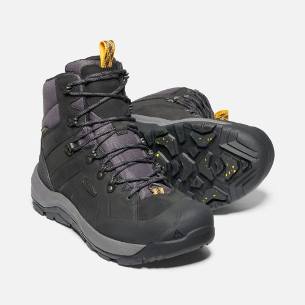 Keen Revel IV Mid Polar Black-Magnet