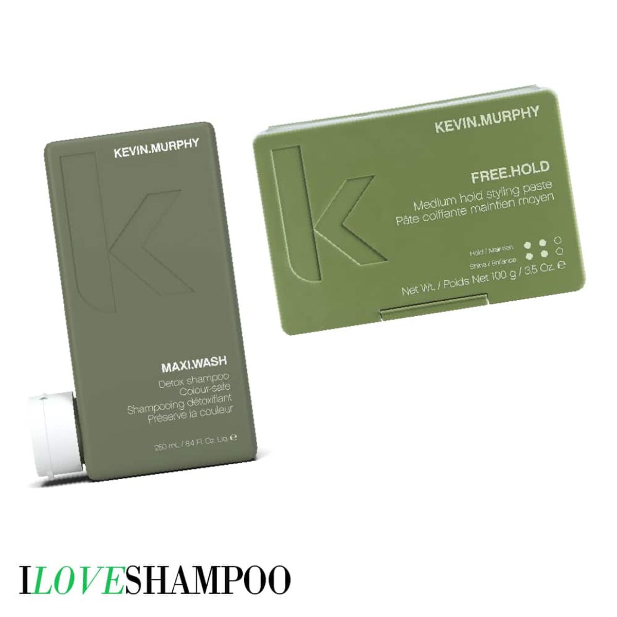 Kevin Murphy Maxi Wash 250ml + Free Hold 100g