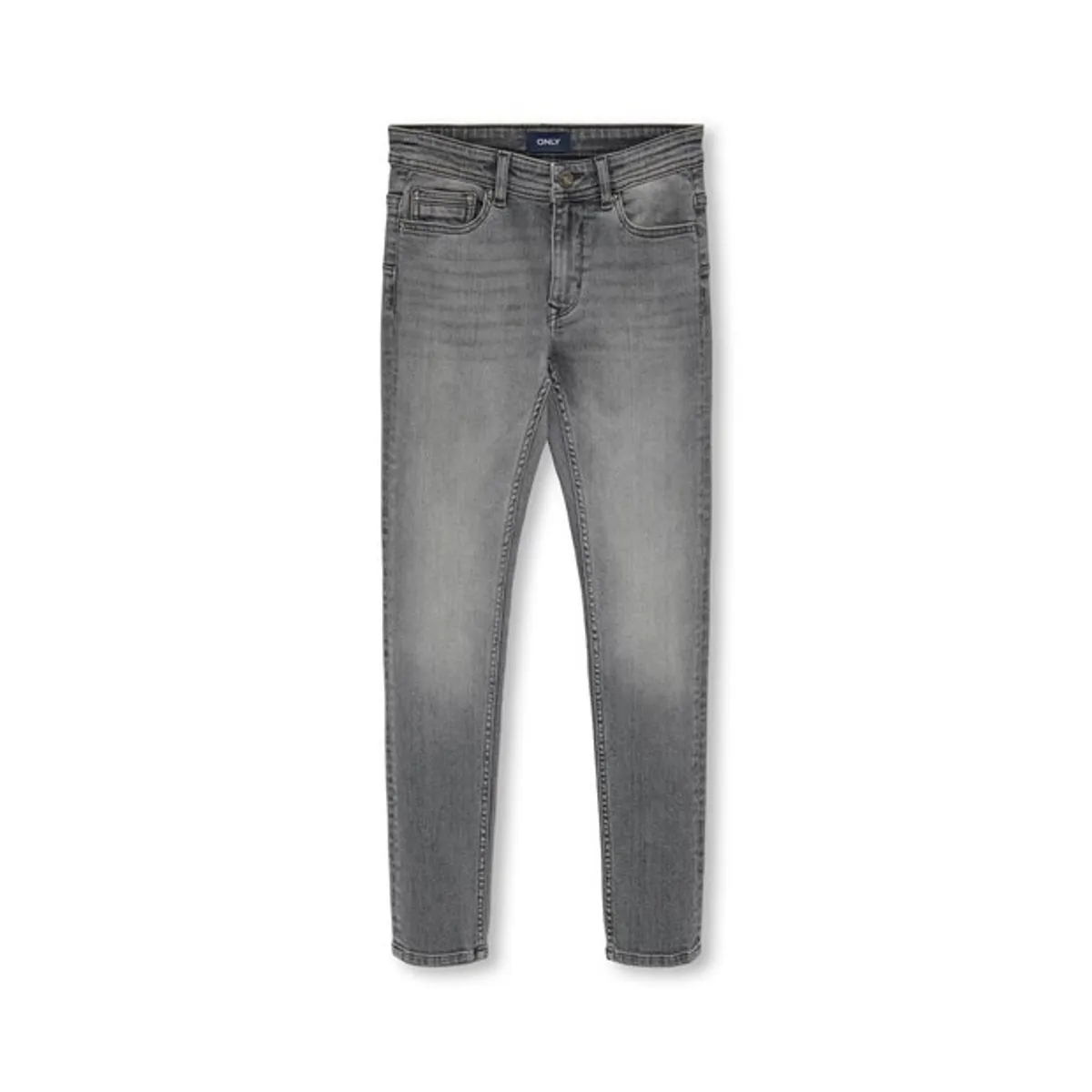 KIDS ONLY KOBDRAPER tapered jeans i grå til drenge