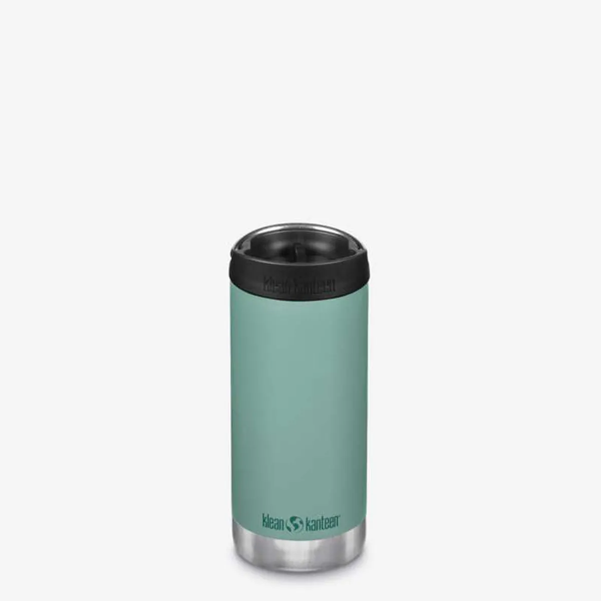 Klean Kanteen TKWide Drikkekop/-flaske - Café Cap - 355ml - Beryl Green