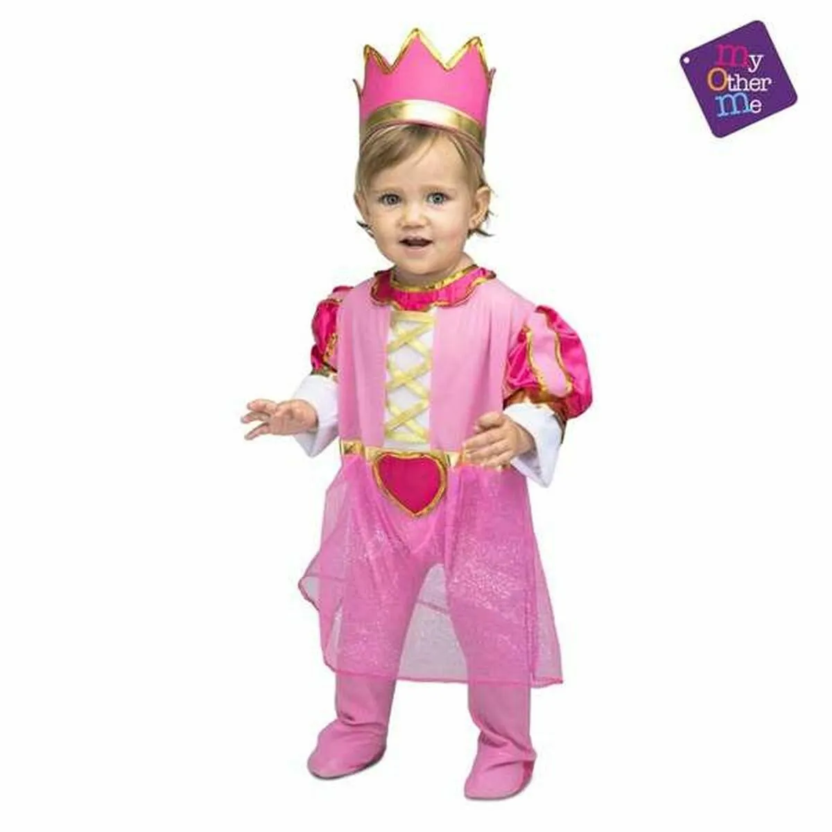 Kostume til babyer Pink Prinsesse 12-24 måneder