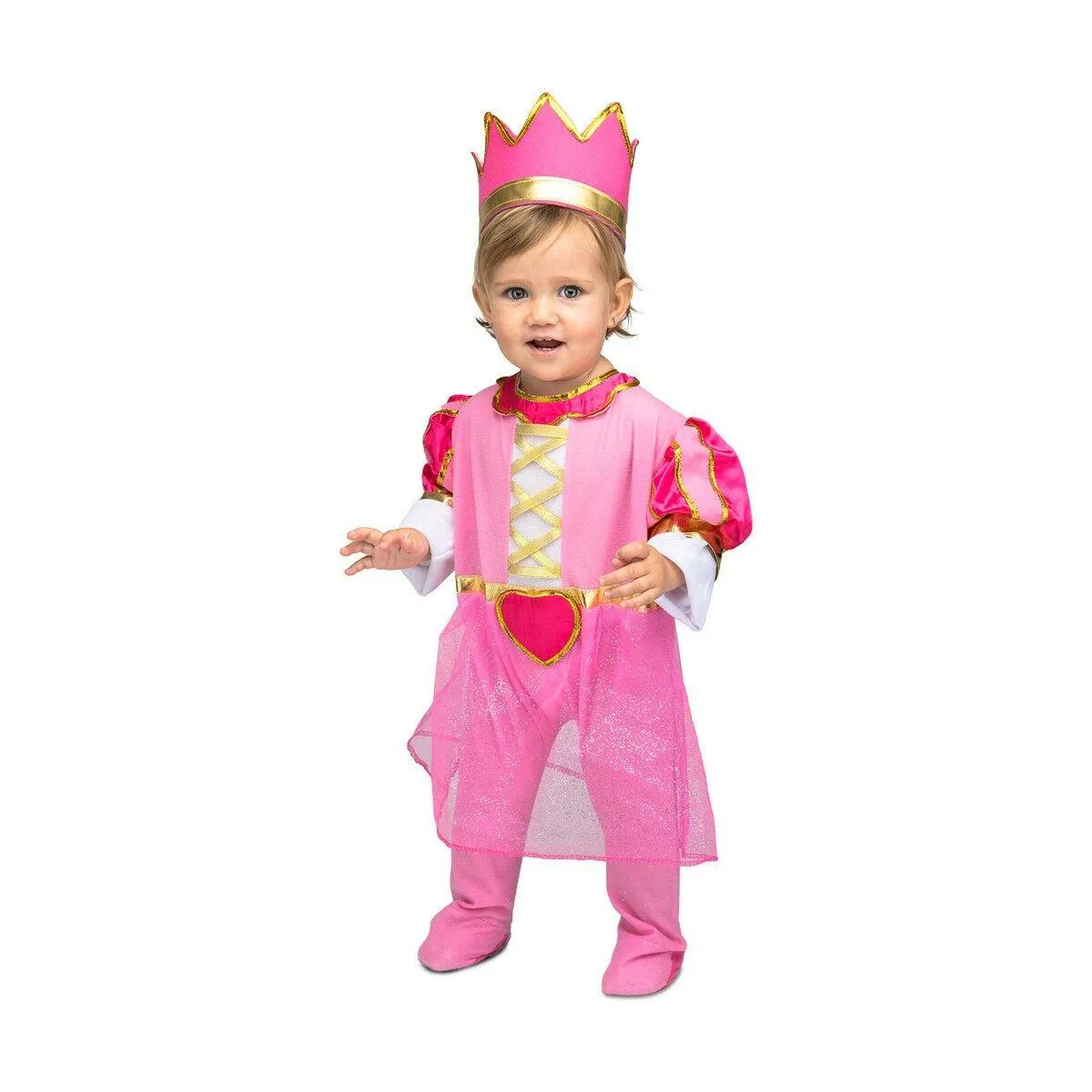 Kostume til babyer Pink Prinsesse (2 Dele) 7-12 måneder