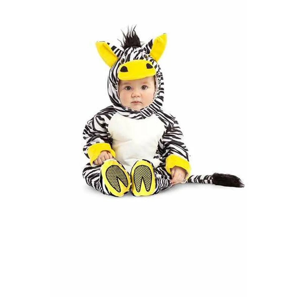 Kostume til babyer Zebra 0-6 måneder