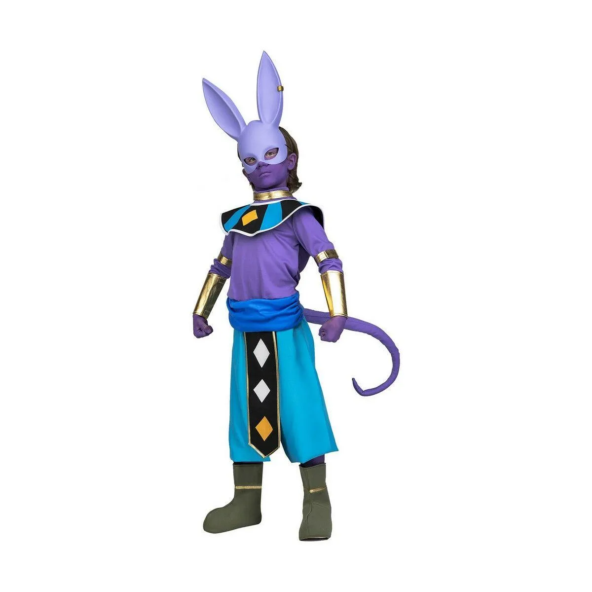 Kostume til børn Beerus (10 Dele) 5-6 år