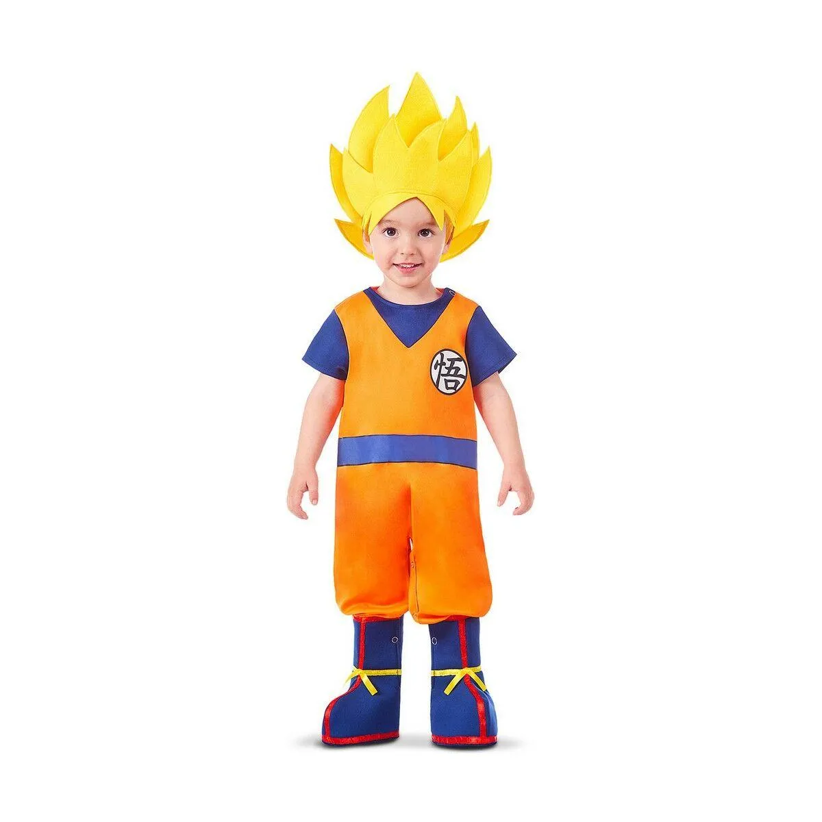 Kostume til børn Dragon Ball Z Goku (3 Dele) 7-12 måneder