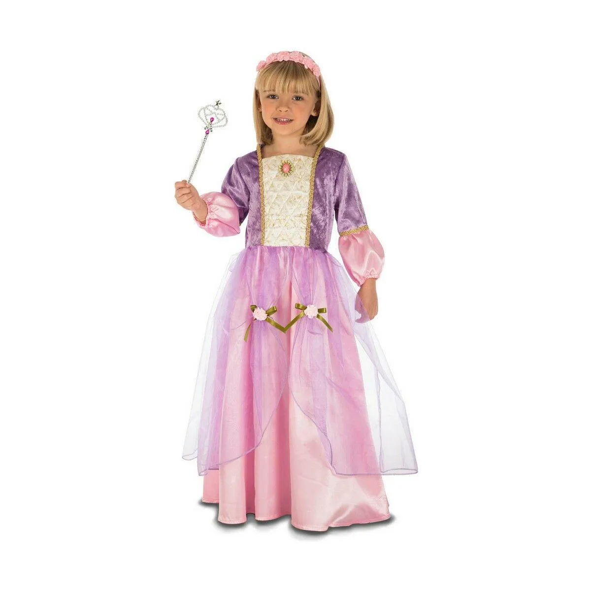 Kostume til børn Lilla Prinsesse (2 Dele) 3-4 år