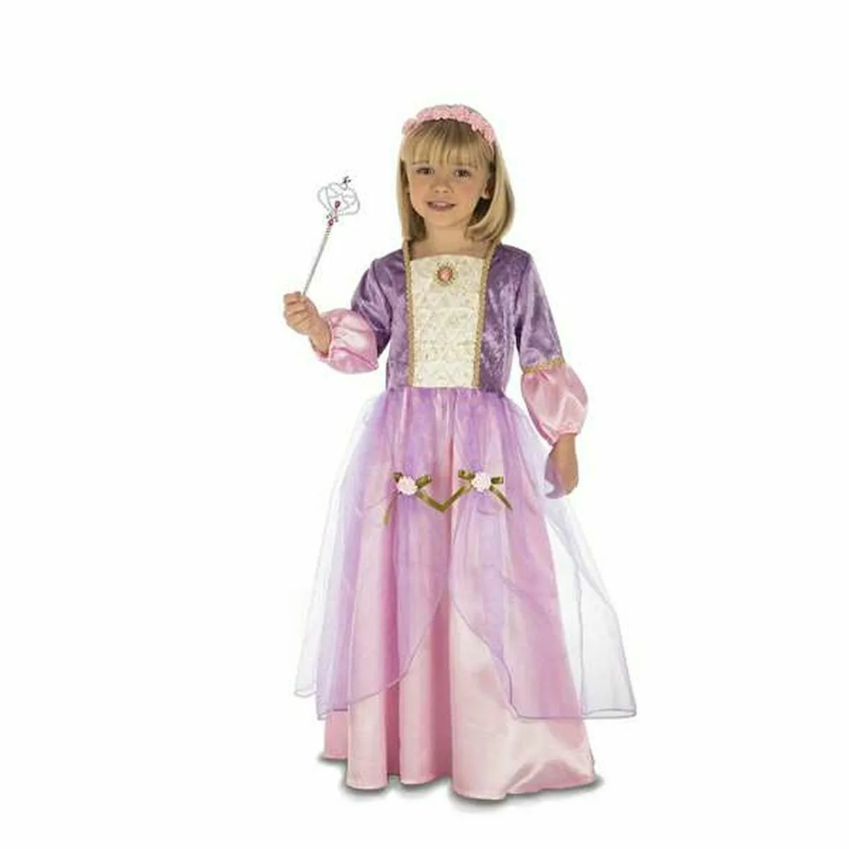 Kostume til børn Lilla Prinsesse 5-6 år